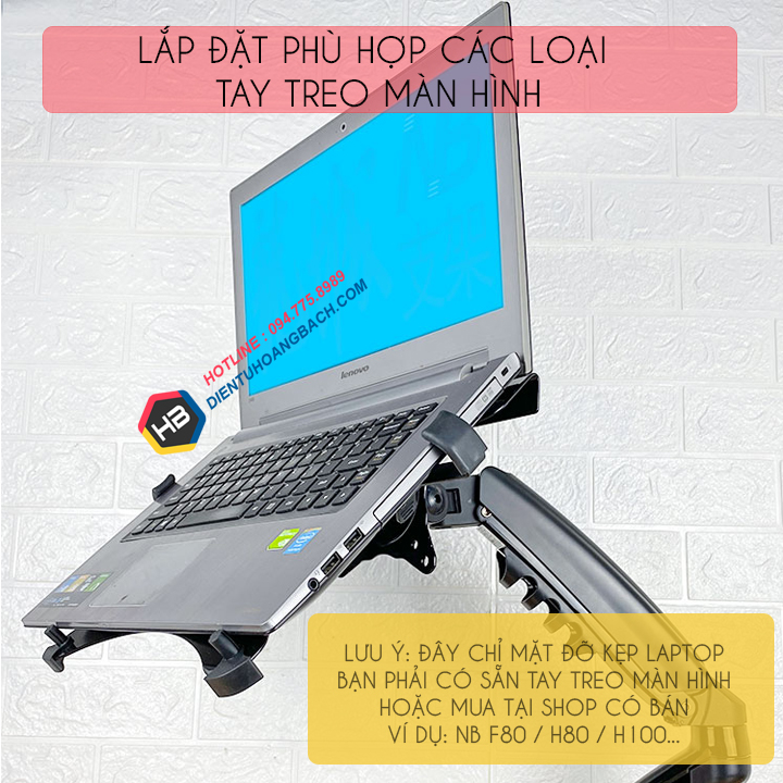gia do kep laptop may tinh bang ipad macbook 10 16 inch 3 - GIÁ ĐỠ – KỆ ĐỂ – KẸP LAPTOP - MACBOOK – IPAD LOCTEK DA1 10.1 – 17.3 INCH